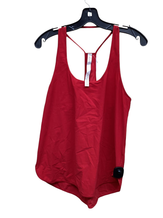 Athletic Tank Top By Lululemon In Red, Size: 6