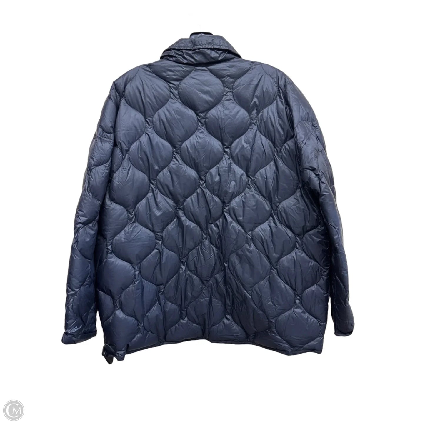 Jacket Puffer & Quilted By Eddie Bauer In Black, Size: L