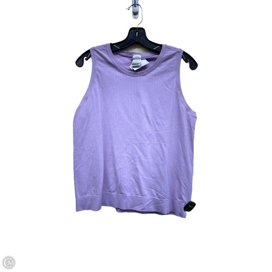 Athletic Tank Top By Athleta In Purple, Size: L