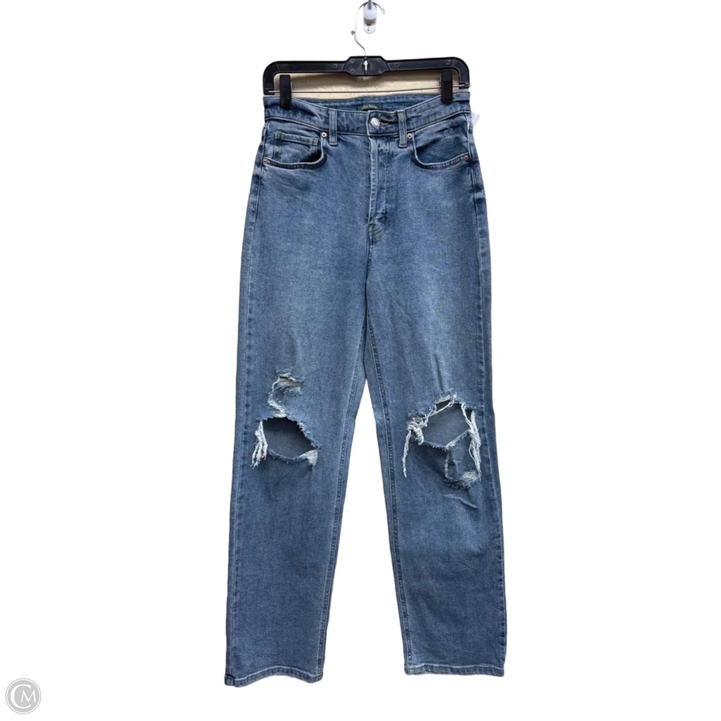 Jeans Straight By Wild Fable In Blue Denim, Size: 4