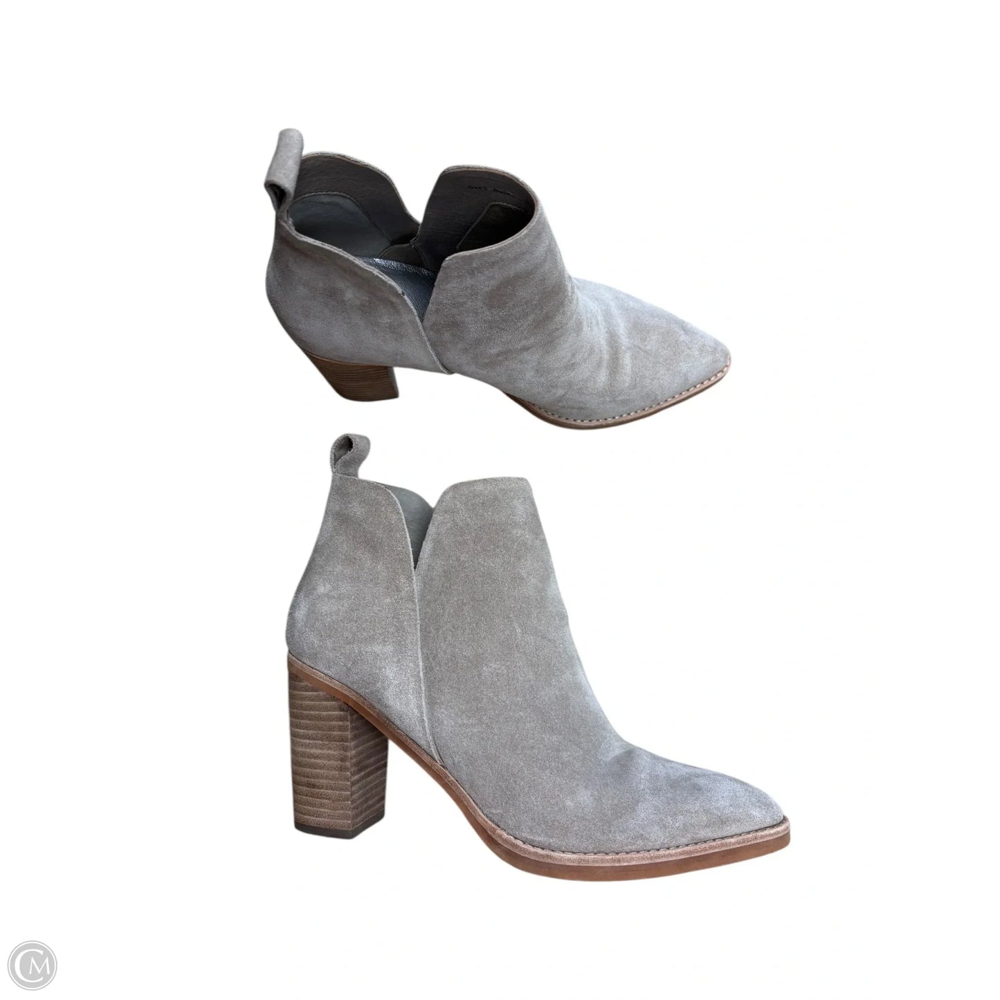 Boots Ankle Heels By Dolce Vita In Grey, Size: 8