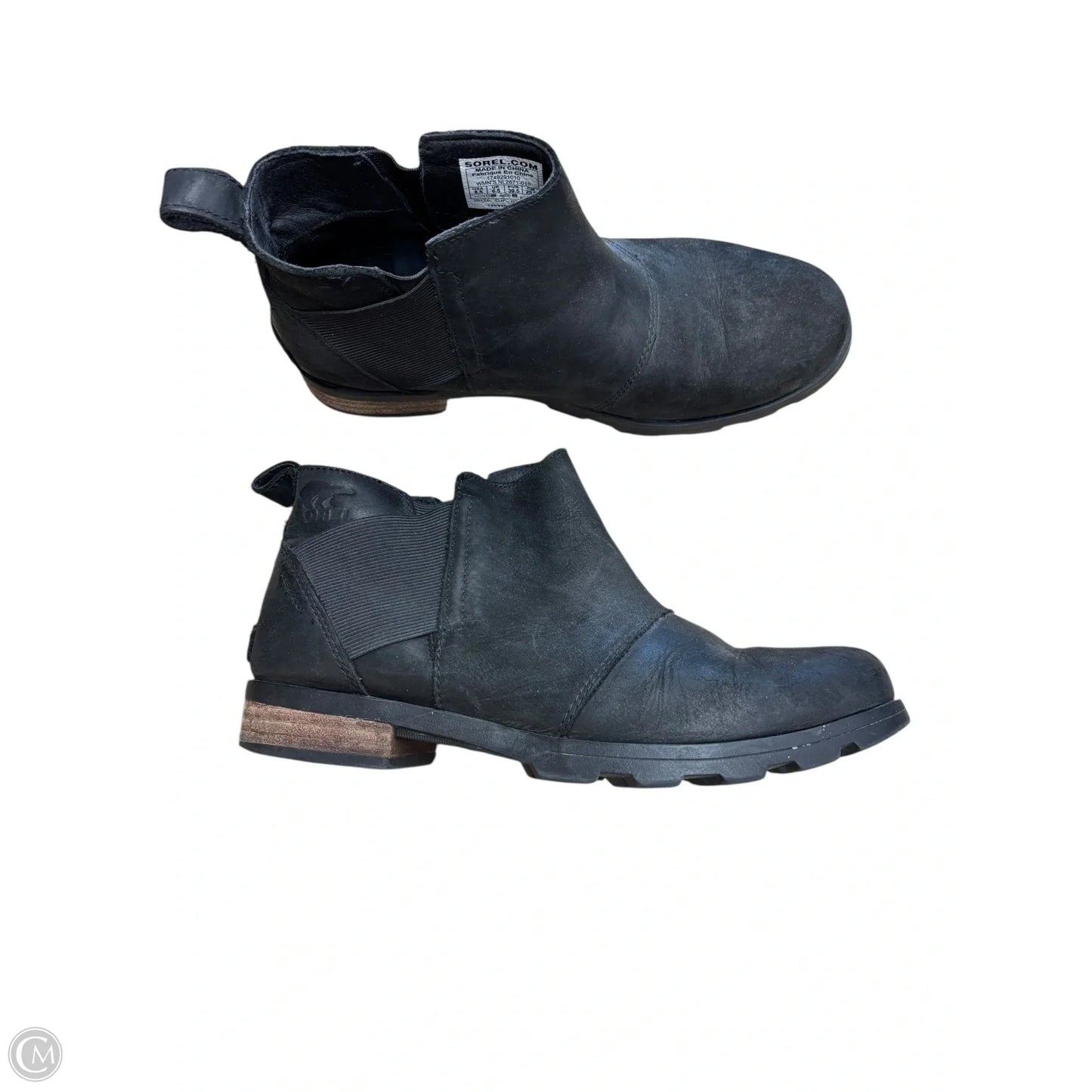 Boots Ankle Flats By Sorel In Black, Size: 8.5