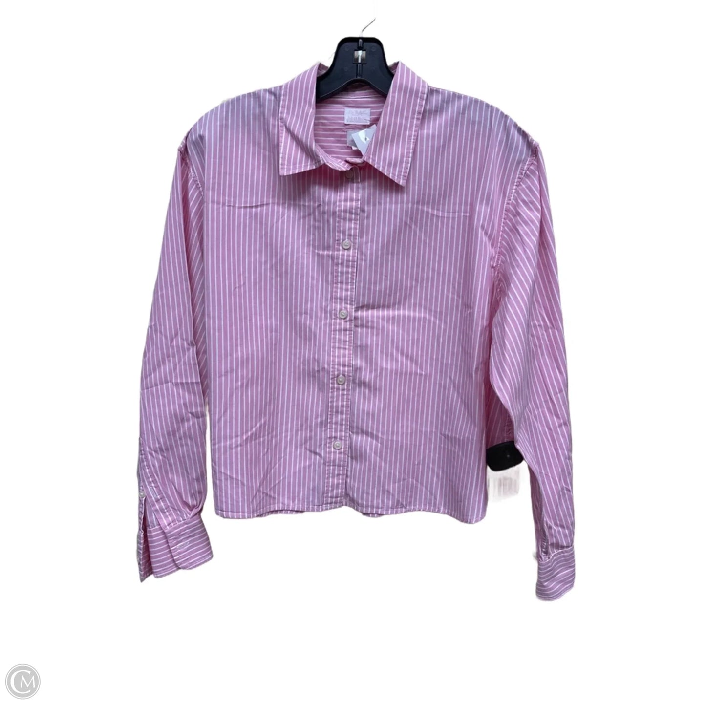 Top Long Sleeve By Gap In Pink, Size: M