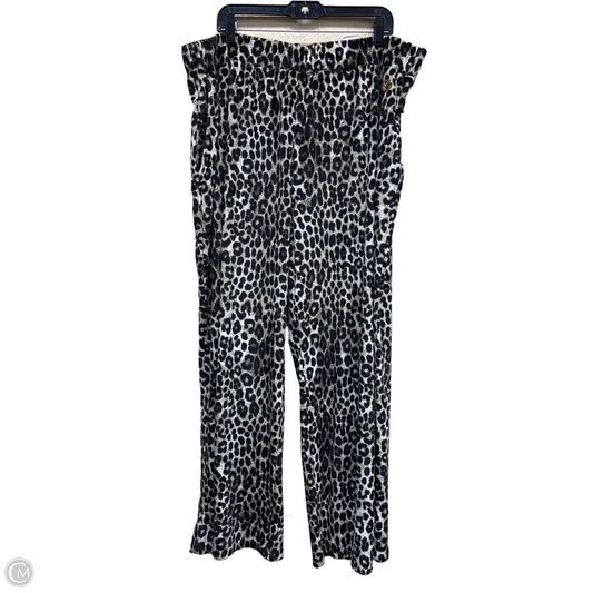 Pants Lounge By Michael By Michael Kors In Animal Print, Size: 3x