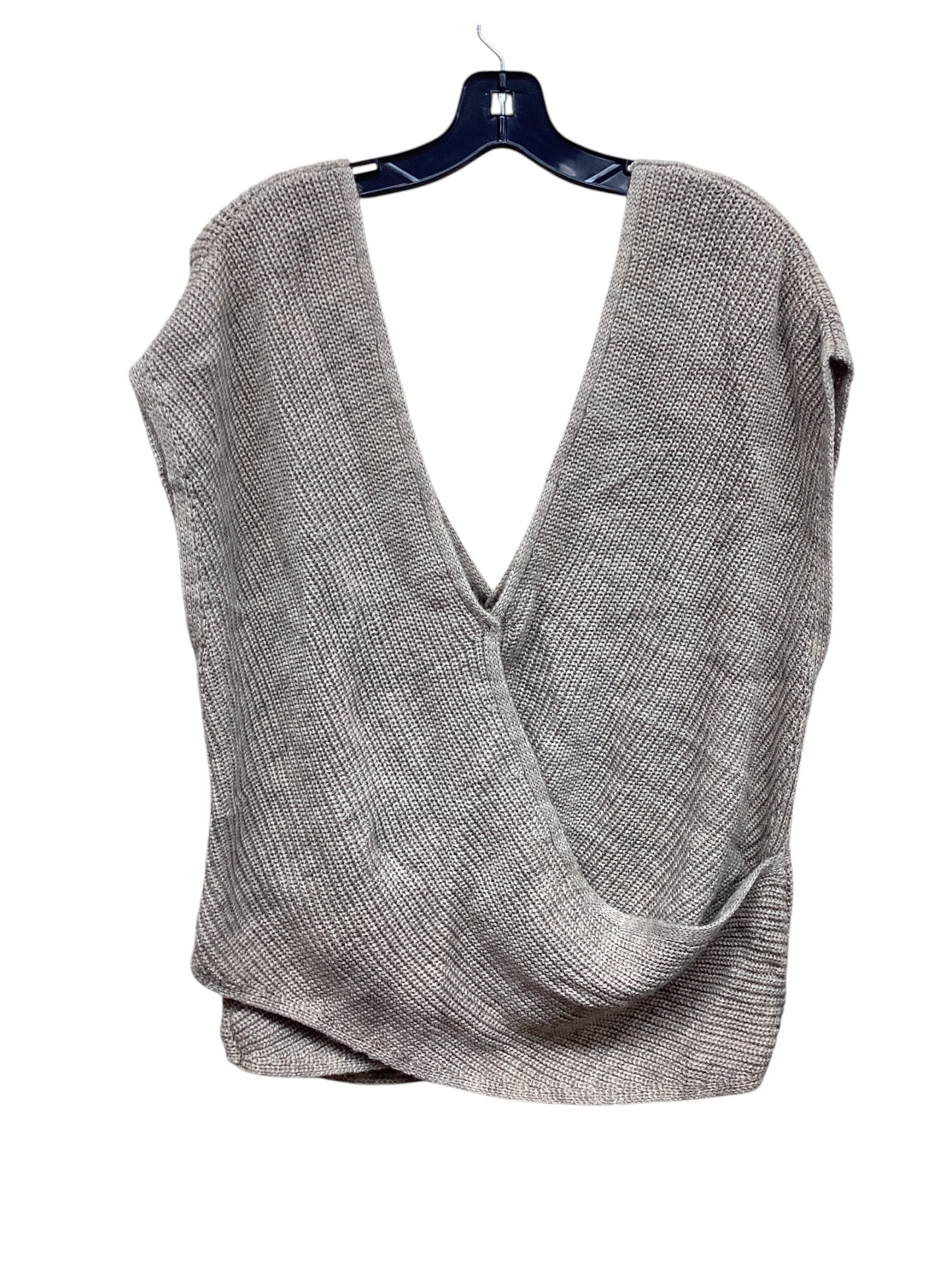 Top Short Sleeve By Anthropologie In Brown, Size: M