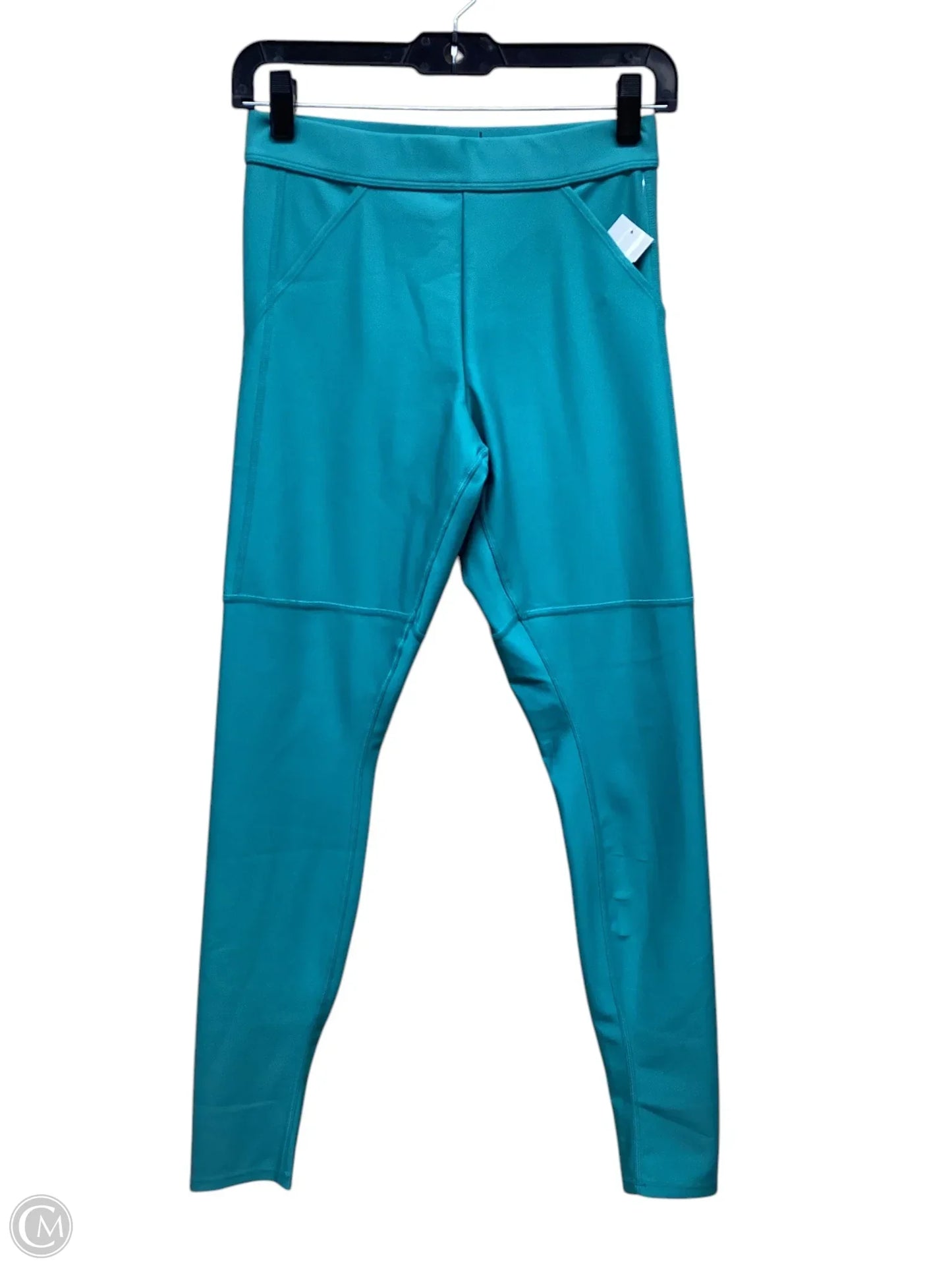 Athletic Leggings By Alo In Blue, Size: M