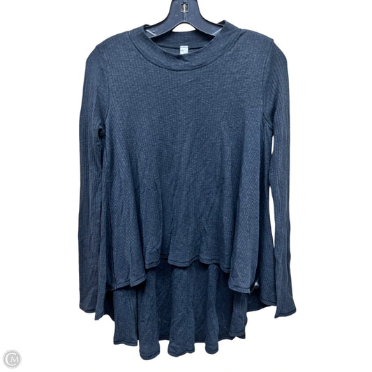 Athletic Top Long Sleeve Crewneck By Lululemon In Black, Size: Xxs