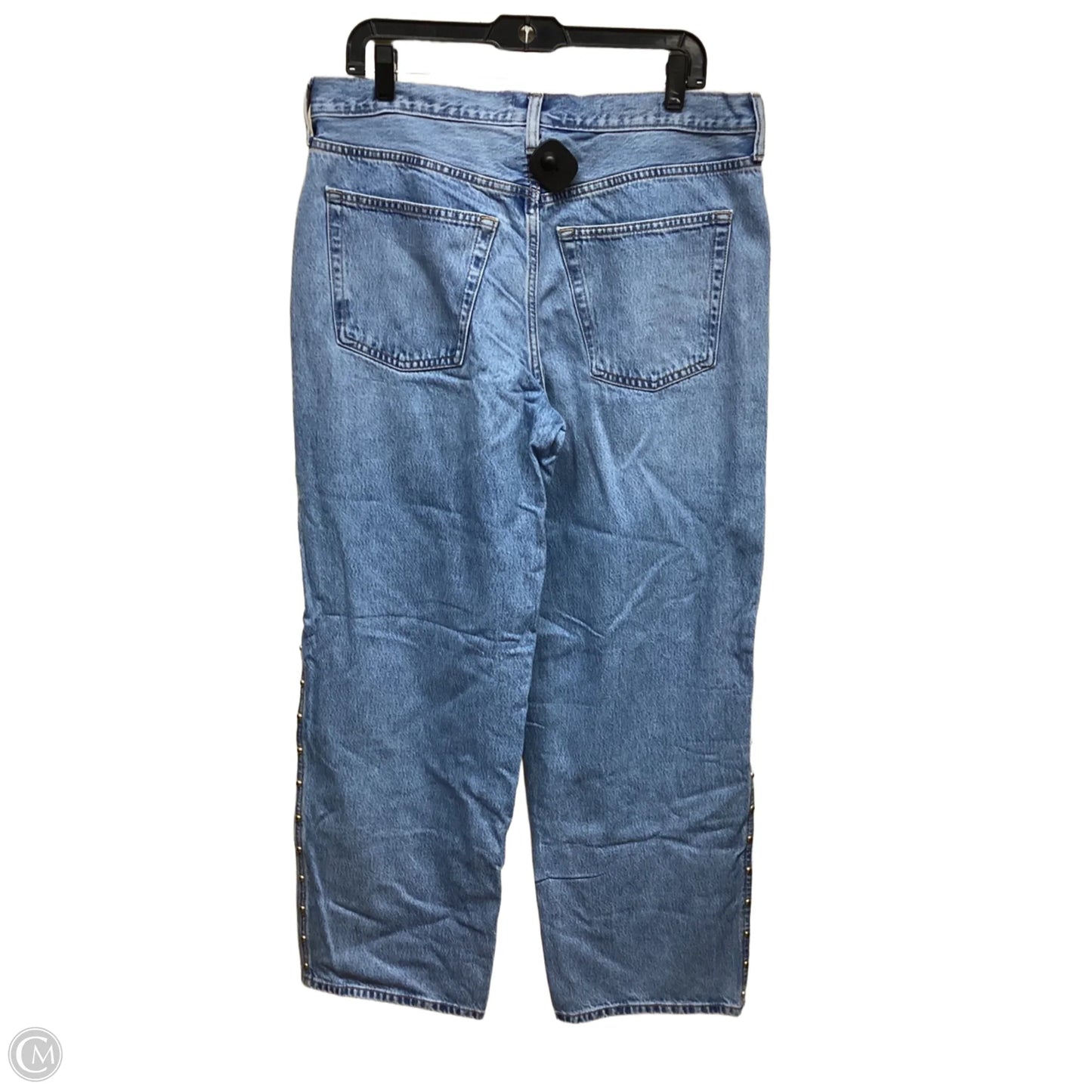 Jeans Wide Leg By Universal Thread In Blue Denim, Size: 10