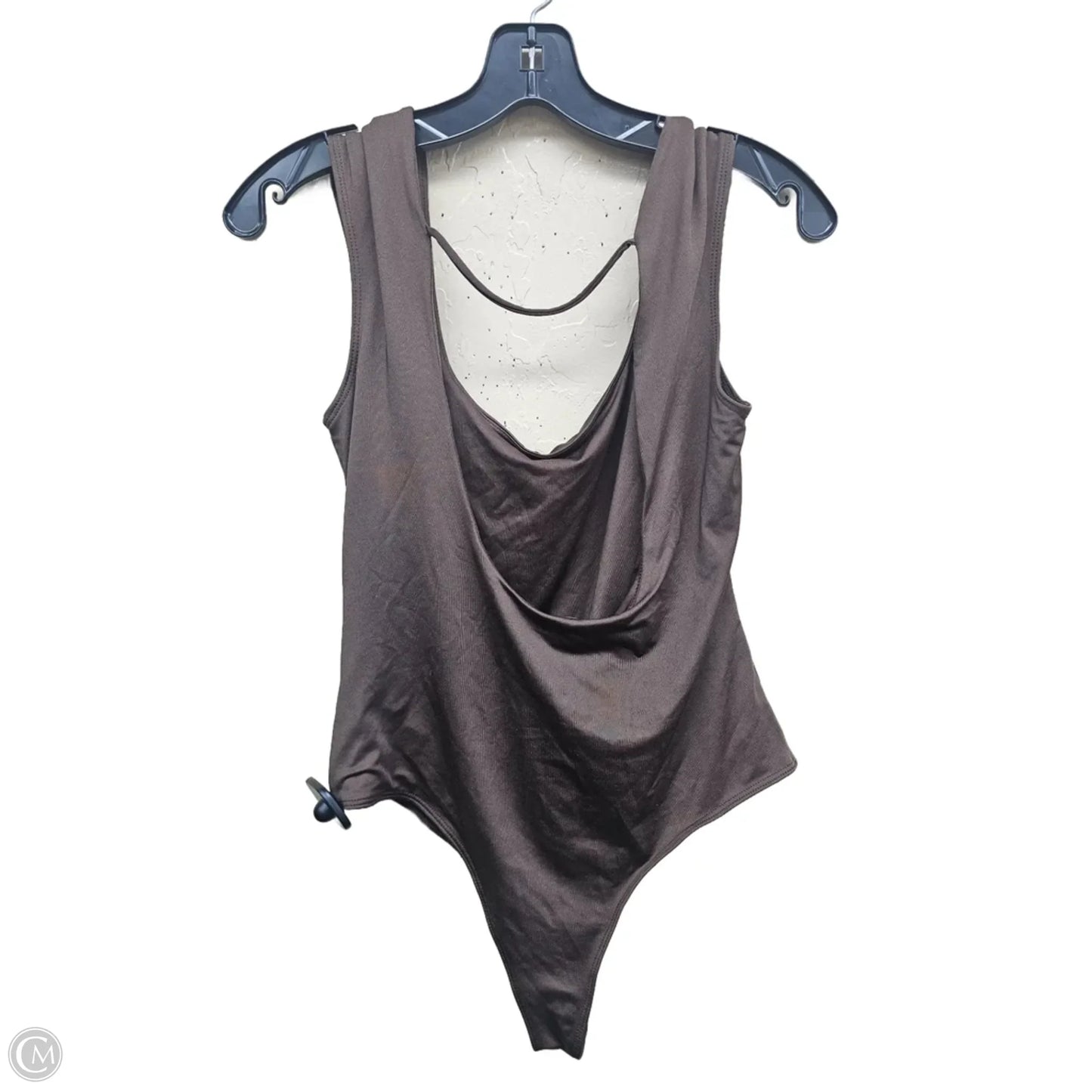 Bodysuit By Clothes Mentor In Brown, Size: L