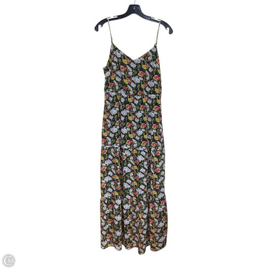 Dress Casual Maxi By J. Crew In Floral Print, Size: 6