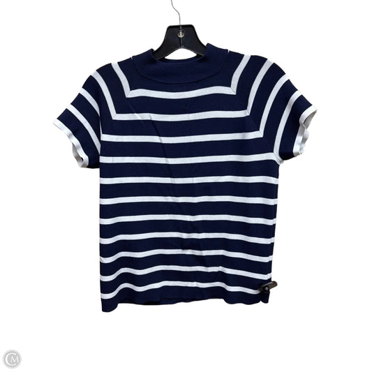 Top Short Sleeve By Clothes Mentor In Striped Pattern, Size: L