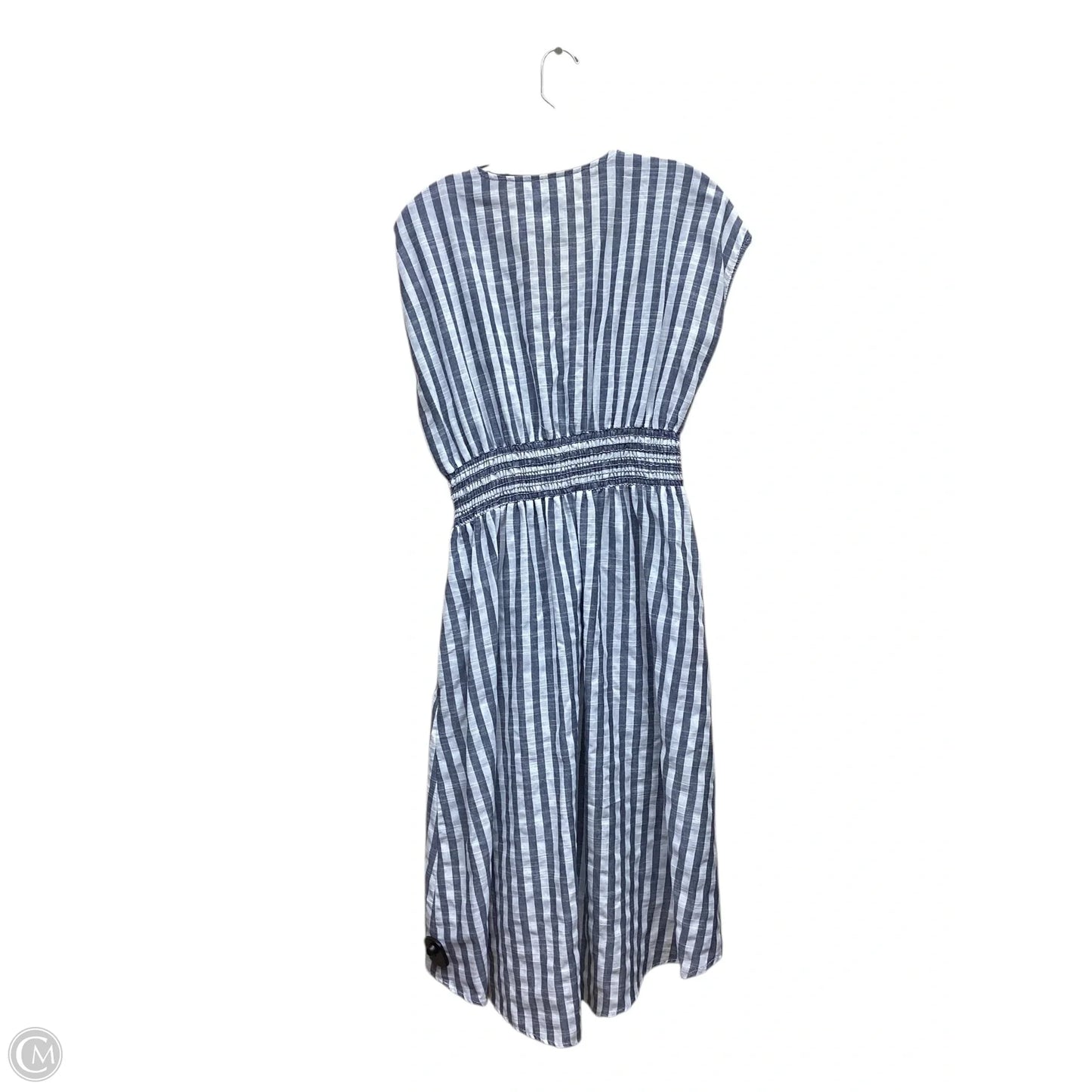 Dress Casual Midi By Max Studio In Striped Pattern, Size: M