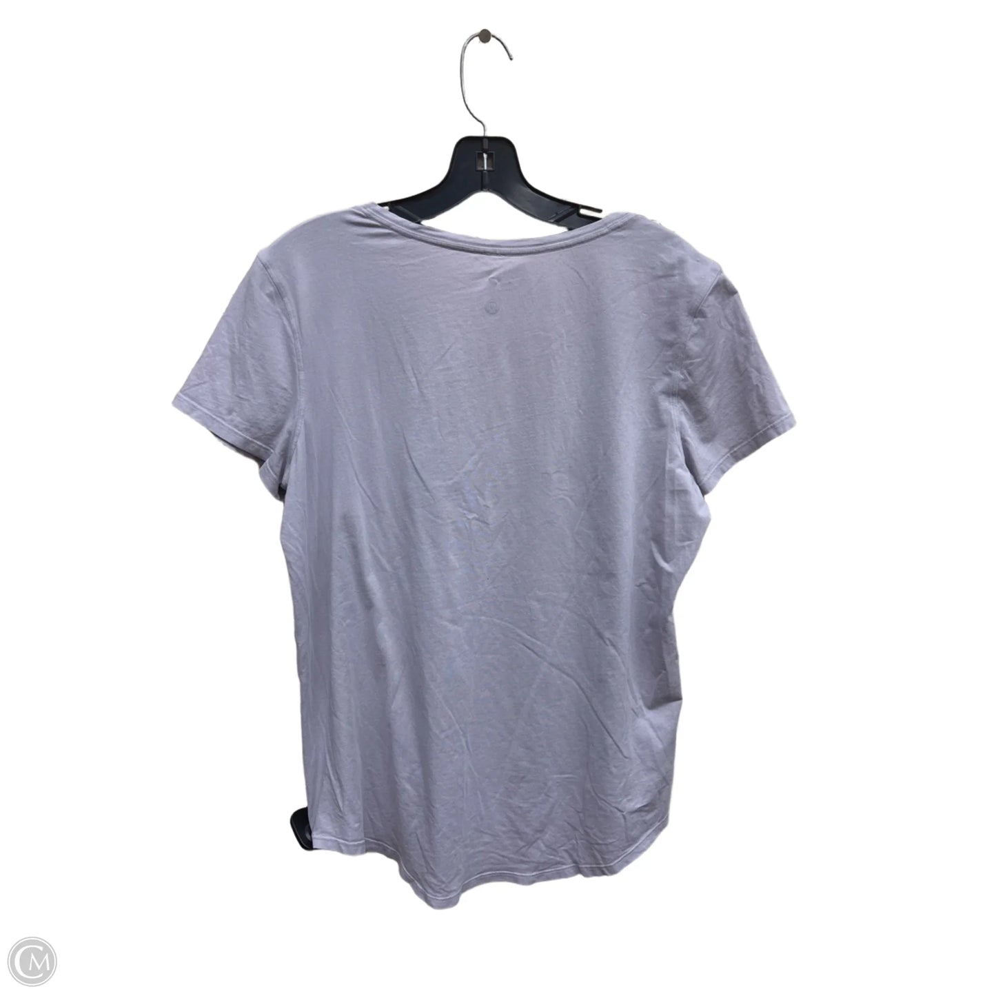 Athletic Top Short Sleeve By Lululemon In Purple