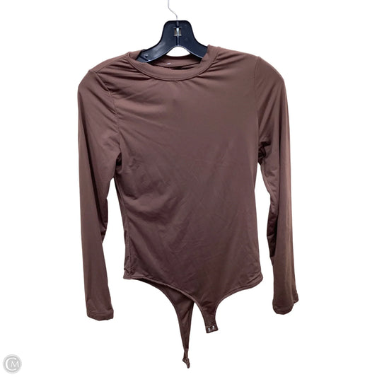 Bodysuit By Clothes Mentor In Brown, Size: M