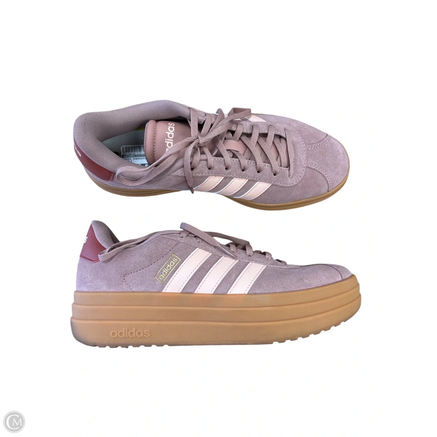 Shoes Sneakers Platform By Adidas In Purple, Size: 9.5
