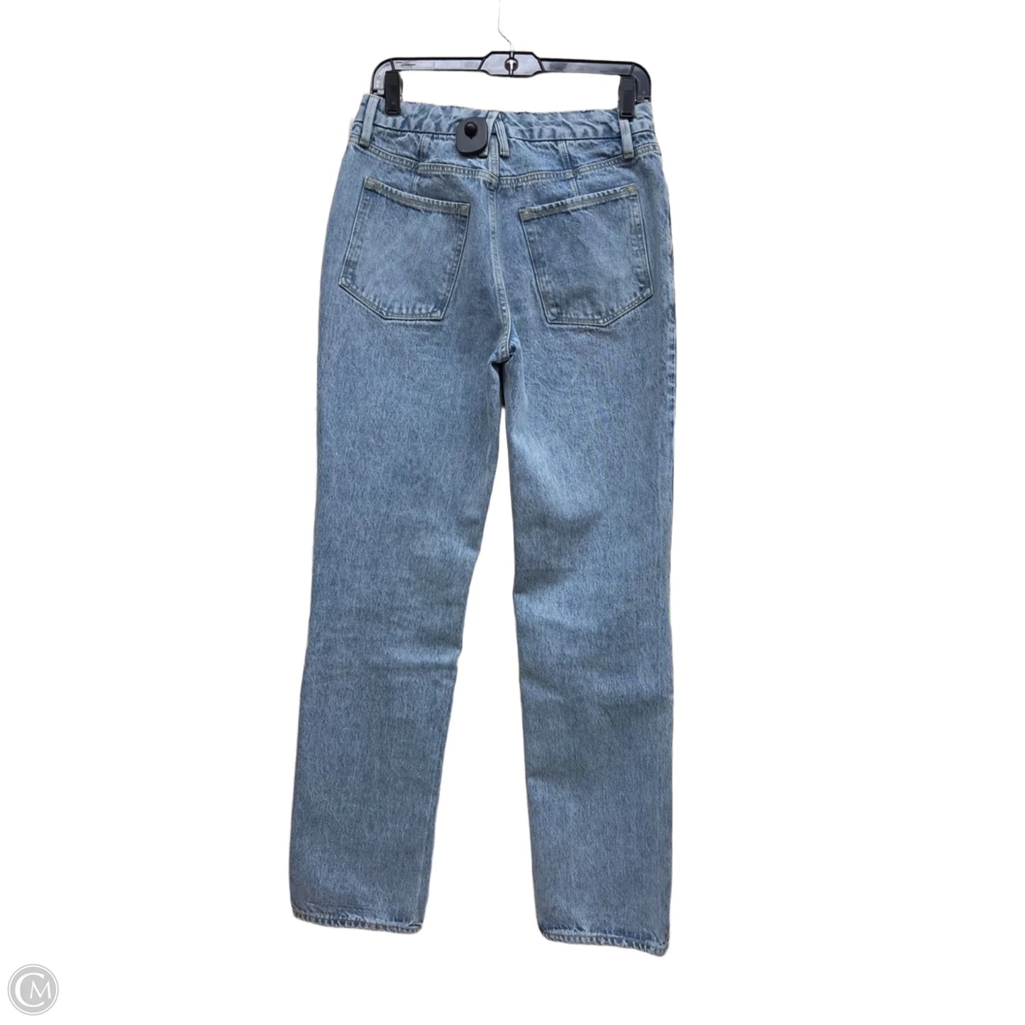 Jeans Straight By Good American In Blue Denim, Size: 6