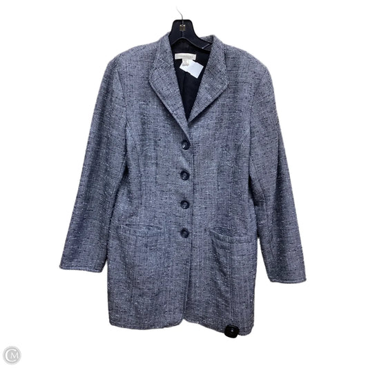 Coat Peacoat By Coldwater Creek In Grey, Size: 12