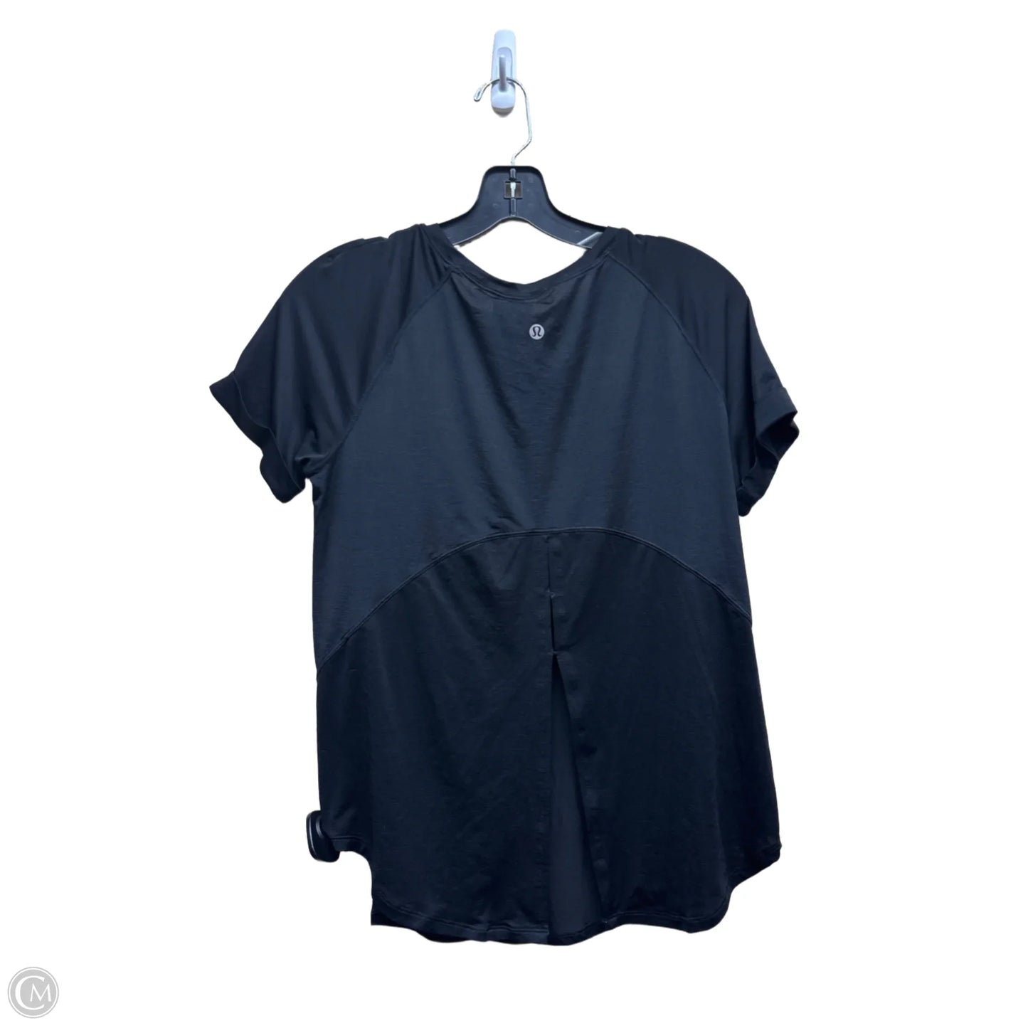 Athletic Top Short Sleeve By Lululemon In Black