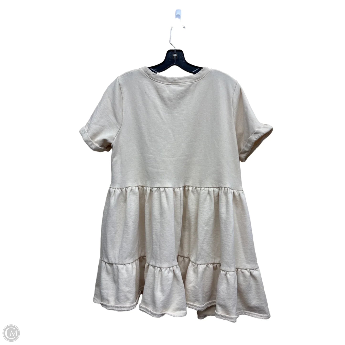 Dress Casual Short By Clothes Mentor In Beige, Size: L