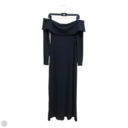 Dress Casual Maxi By Old Navy In Black, Size: M