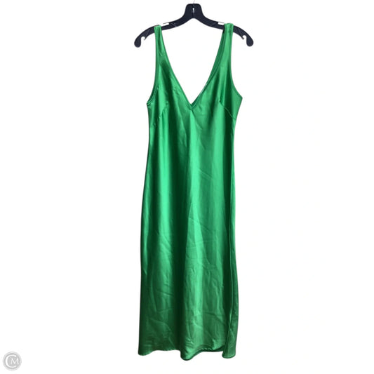 Dress Casual Maxi By Clothes Mentor In Green, Size: 8