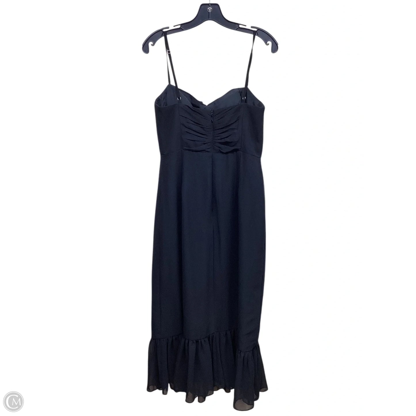 Dress Party Midi By Clothes Mentor In Black, Size: 8