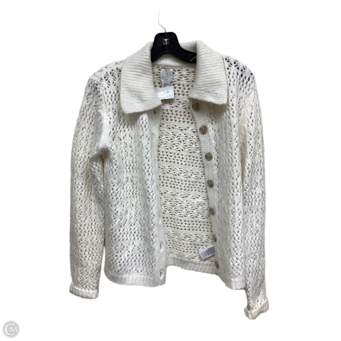 Sweater Cardigan By Joie In White, Size: Xs