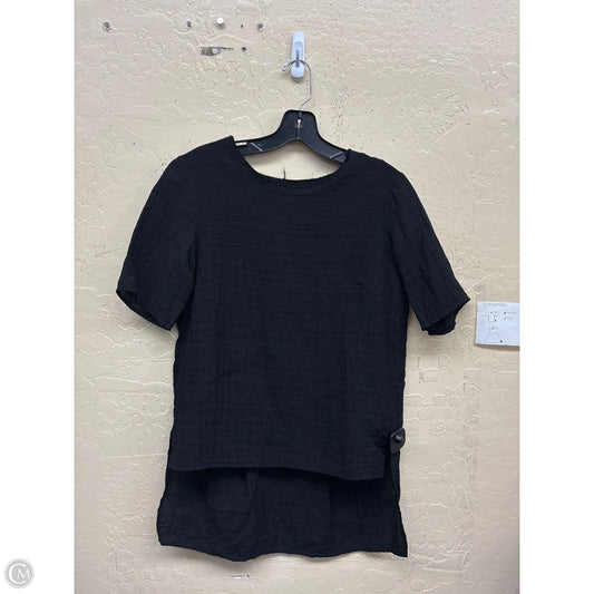 Top Short Sleeve By Ro & De In Black, Size: Xs