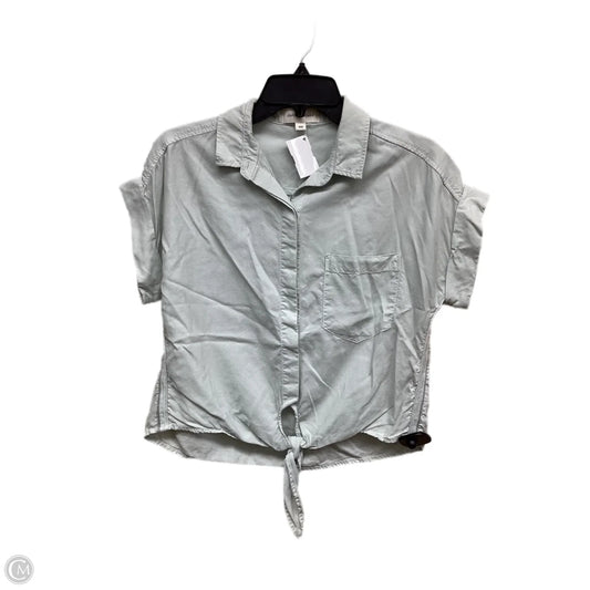 Top Short Sleeve By Cloth & Stone In Green, Size: Xs