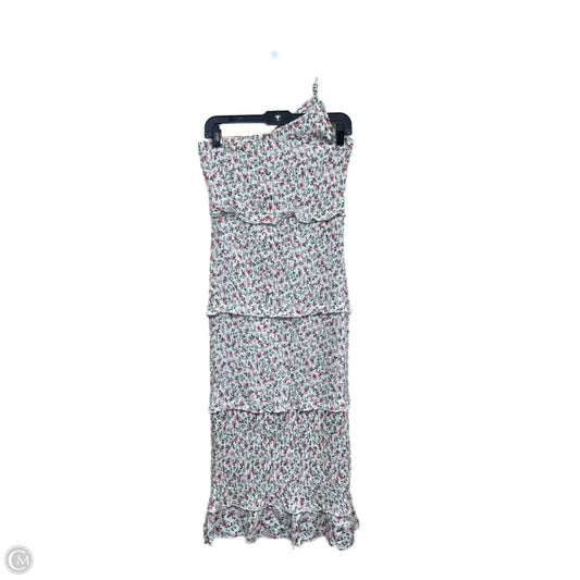 Dress Casual Maxi By Clothes Mentor In Floral Print, Size: 8