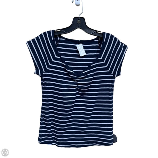 Top Short Sleeve By Old Navy In Striped Pattern, Size: L