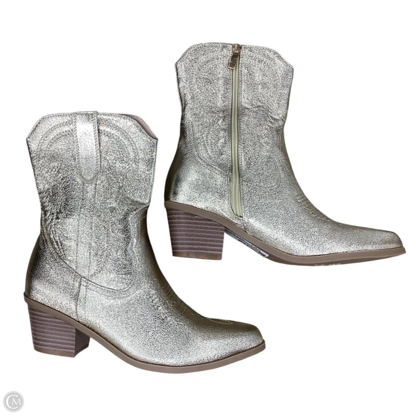 Boots Western By Clothes Mentor In Gold