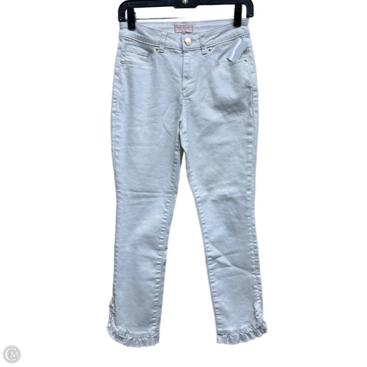 Jeans Skinny By Ted Baker In White Denim, Size: 2
