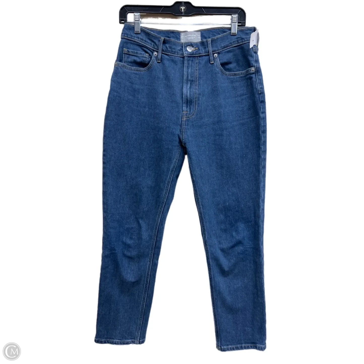 Jeans Cropped By Everlane In Blue Denim, Size: 4