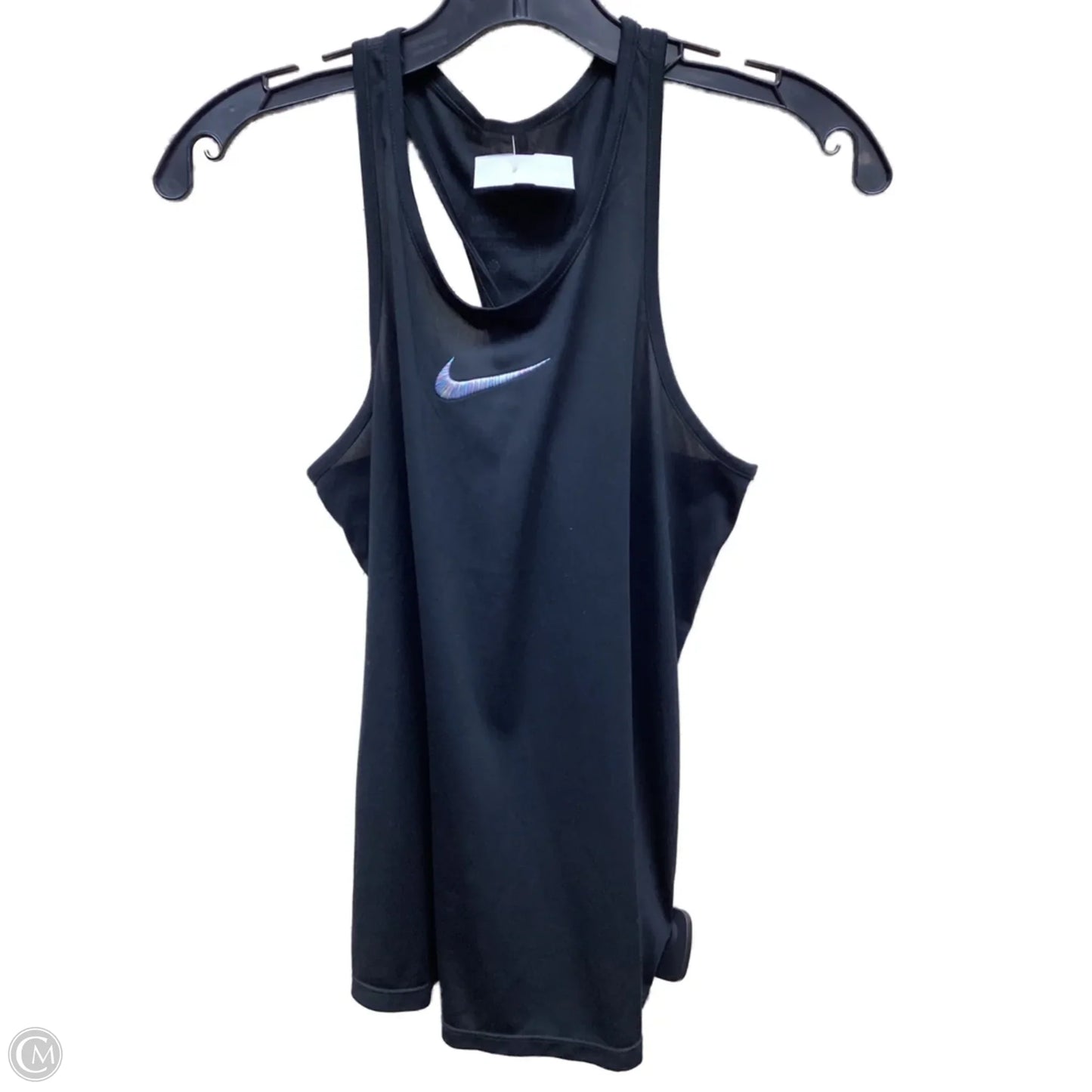 Athletic Tank Top By Nike Apparel In Black, Size: Xl