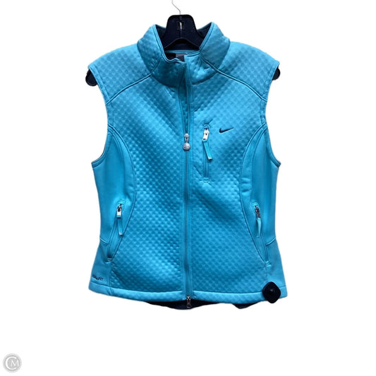 Athletic Jacket By Nike Apparel In Blue, Size: M