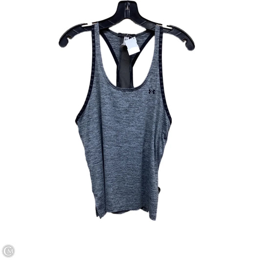 Athletic Tank Top By Under Armour In Grey, Size: Xs