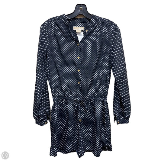 Dress Casual Short By Michael By Michael Kors In Polkadot Pattern, Size: Sp