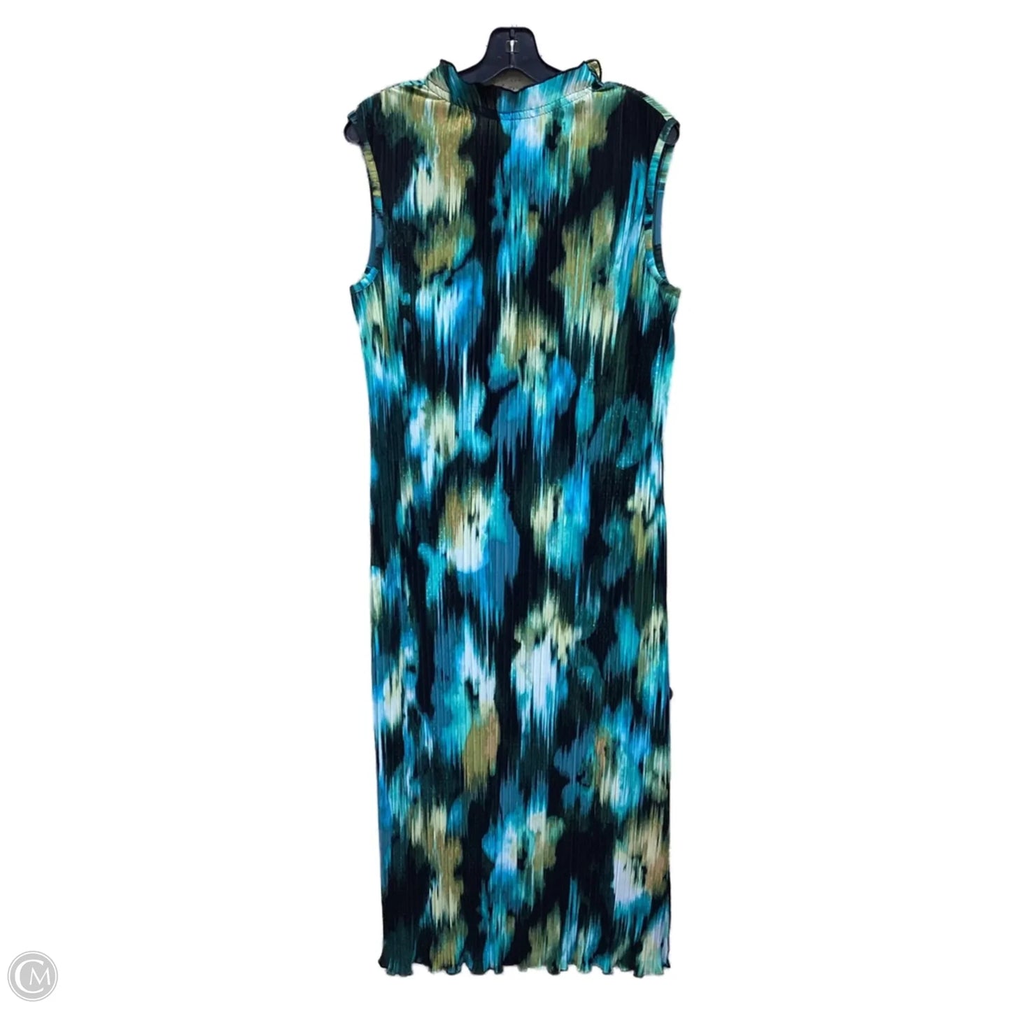 Dress Casual Maxi By Clothes Mentor In Multi-colored, Size: L