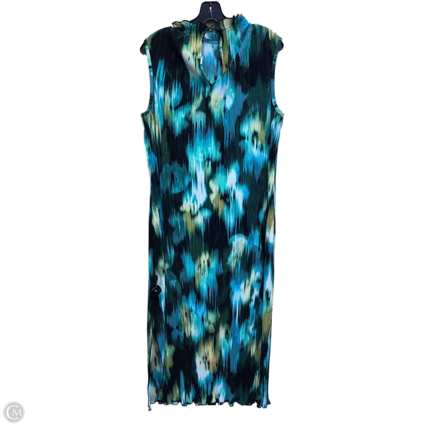 Dress Casual Maxi By Clothes Mentor In Multi-colored, Size: L