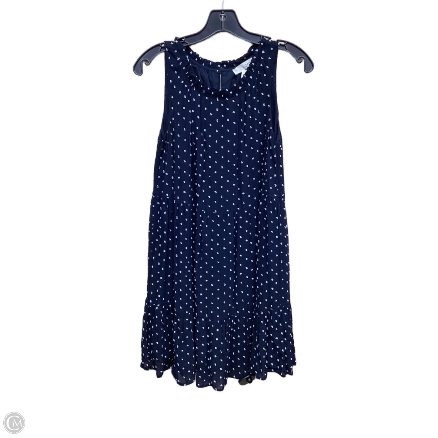 Dress Casual Short By Loft In Polkadot Pattern, Size: Xs