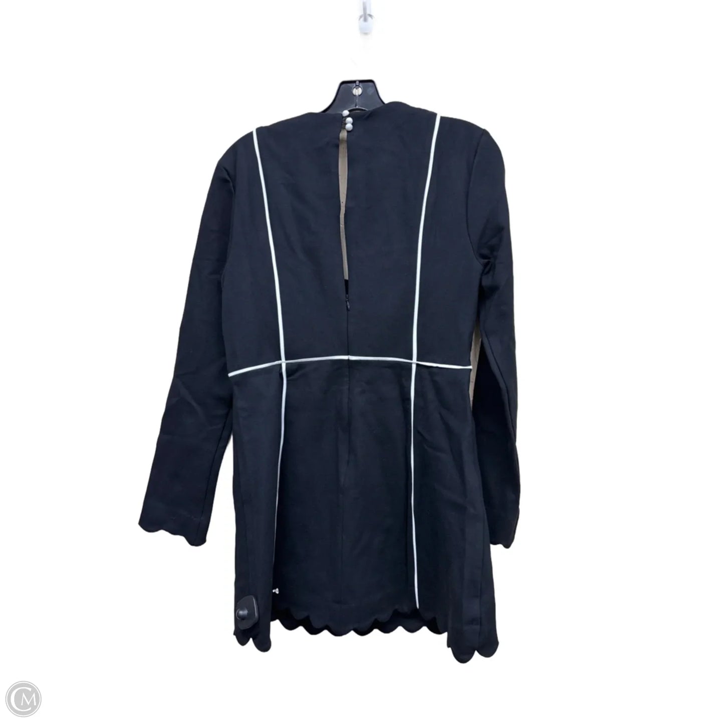 Dress Casual Short By Maeve In Black & White, Size: M