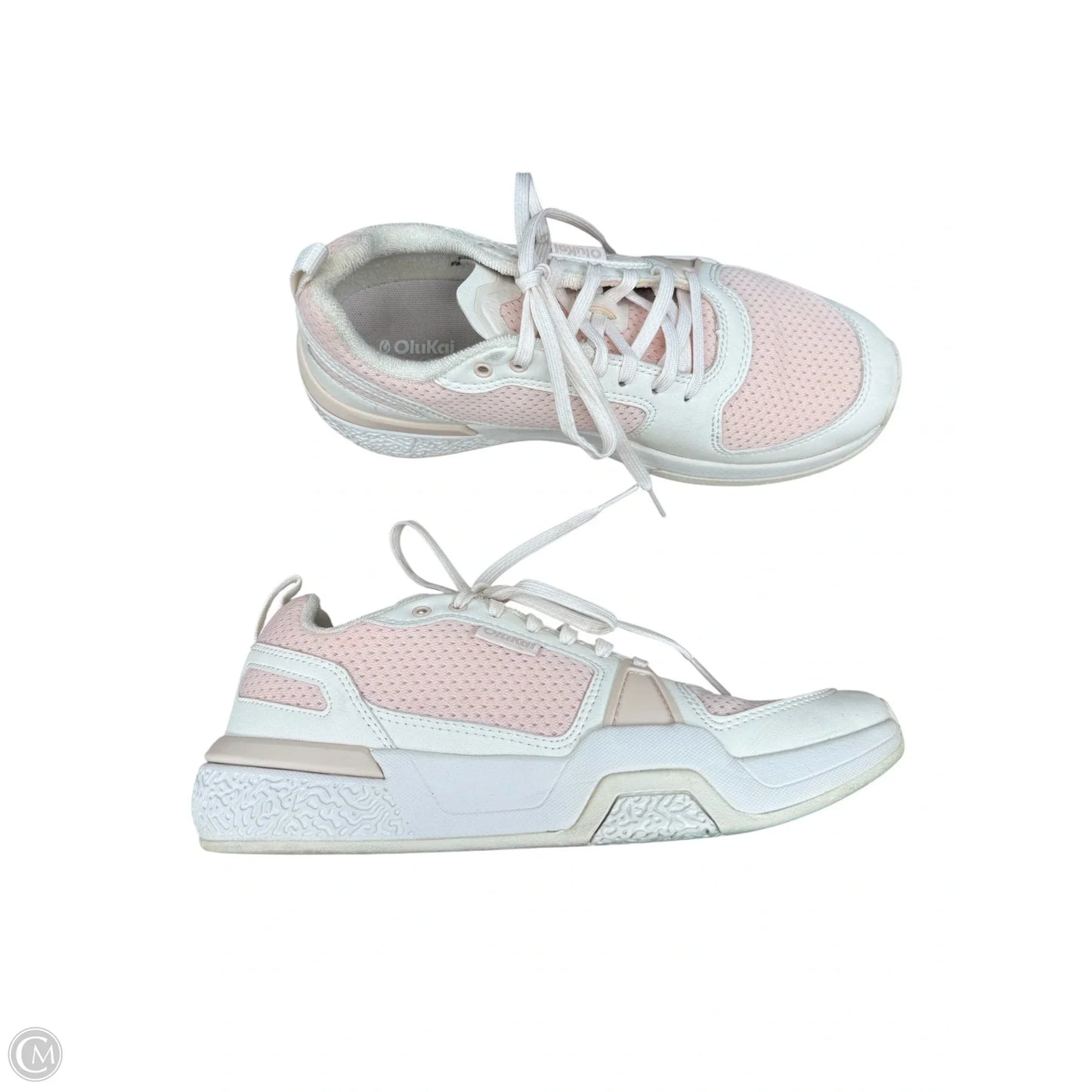 Shoes Sneakers By Olukai In Pink & White, Size: 8