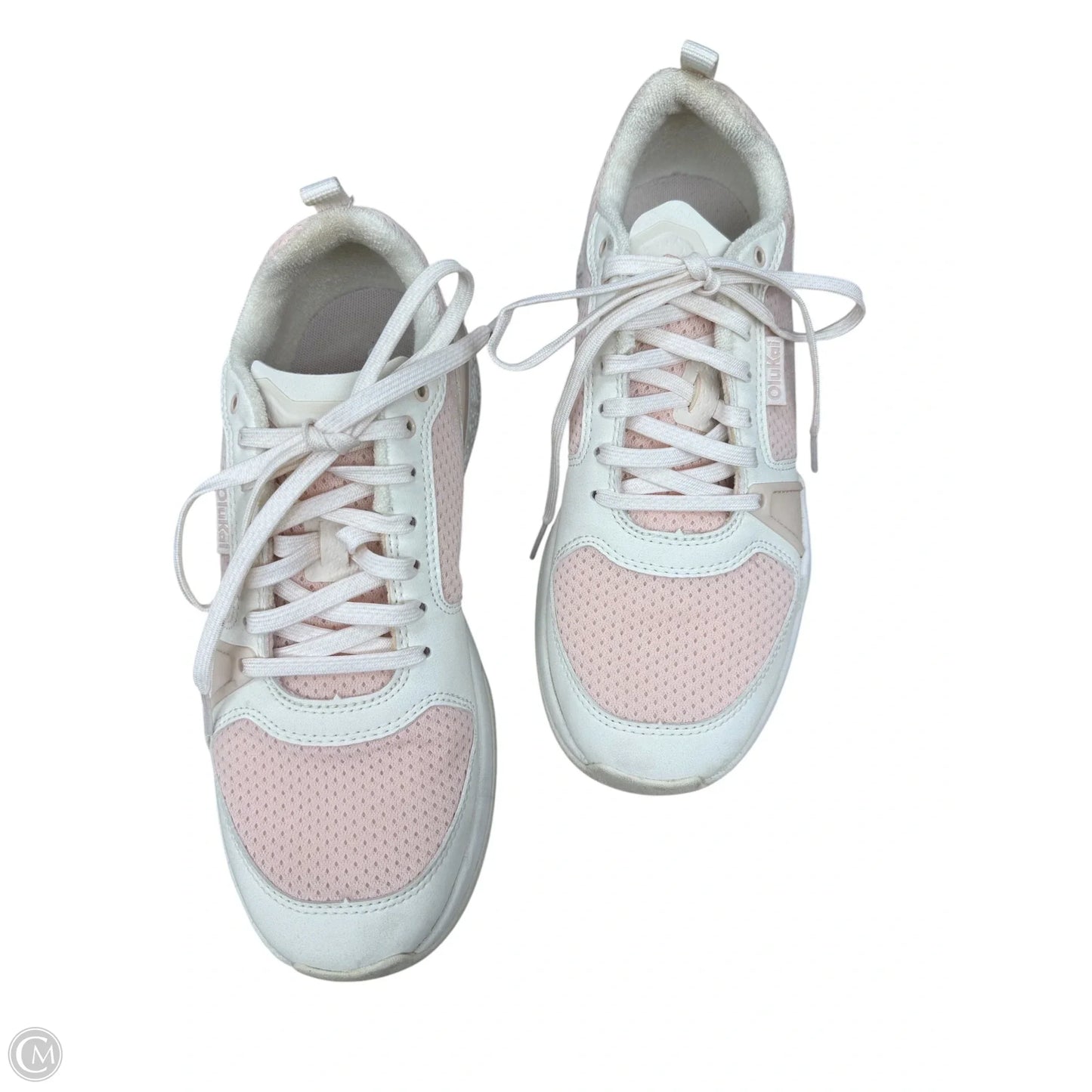 Shoes Sneakers By Olukai In Pink & White, Size: 8