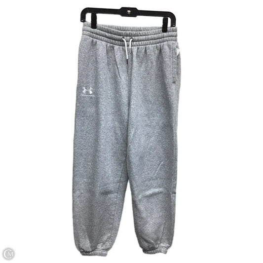 Athletic Pants By Under Armour In Grey, Size: M