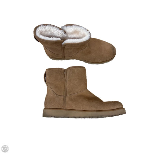 Boots Designer By Ugg In Brown, Size: 10
