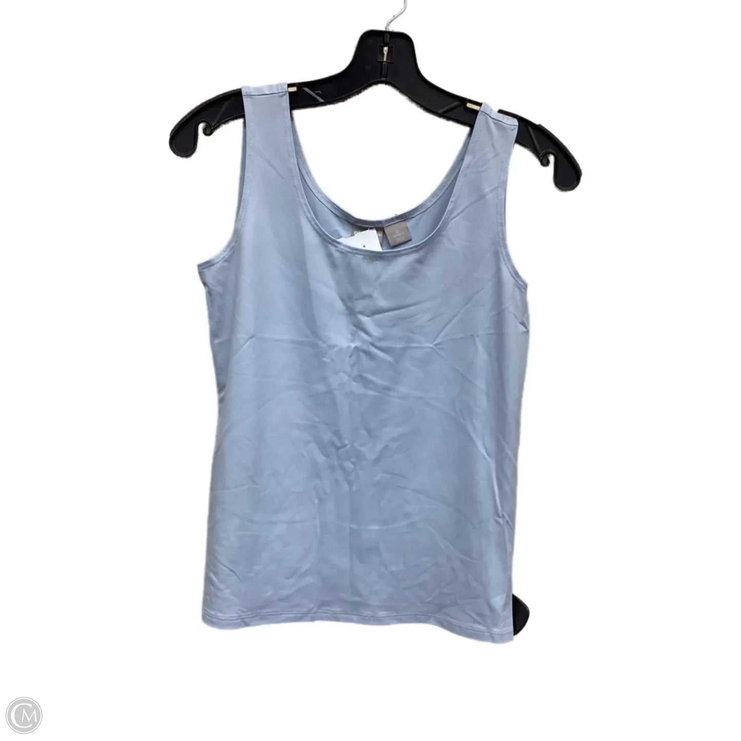 Top Sleeveless By Chicos In Blue, Size: S
