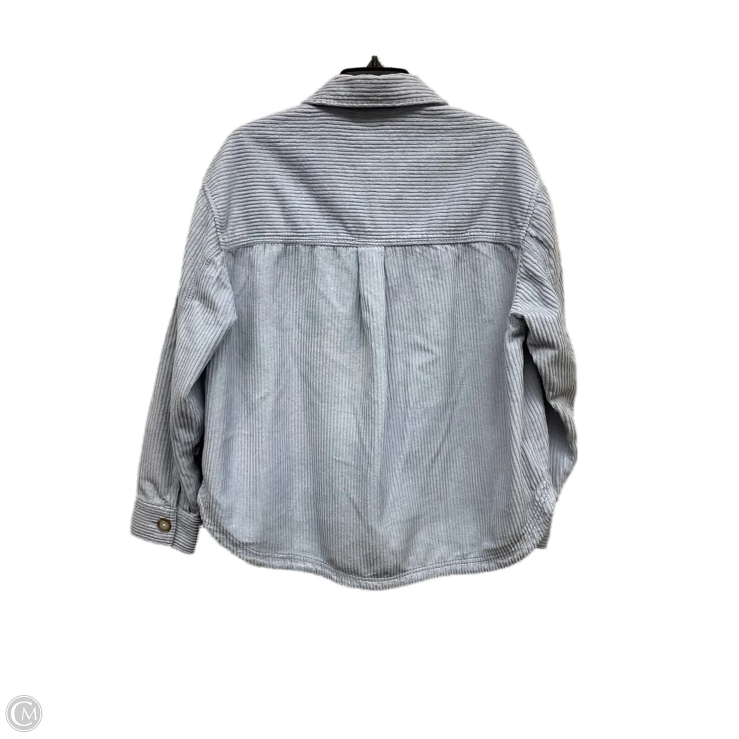 Jacket Fleece By American Eagle In Blue, Size: L