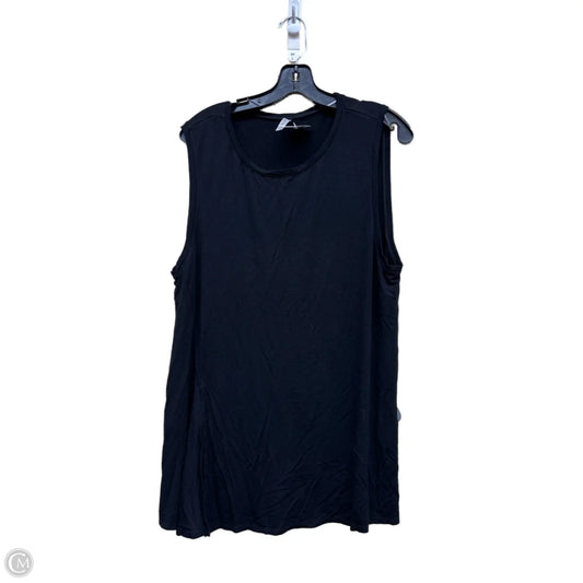 Athletic Tank Top By Fabletics In Black, Size: Xl