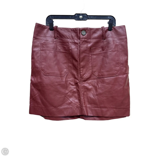 Skirt Mini & Short By Maeve In Red, Size: Xl